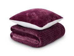 Dormeo hrejivý Set Warm Hug ombre fialový