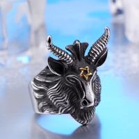 Ring Baphomet 10