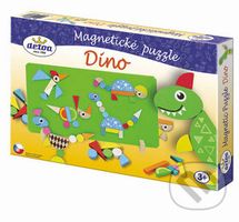 Magnetické puzzle Dino - puzzle z kategorie 15 - 60 dílků