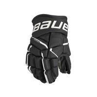Rukavice Bauer Supreme Mach S23 JR, Junior,  čierna-biela, 10"