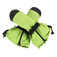 Children's gloves with PTX membrane ALPINE PRO VONKO lime green