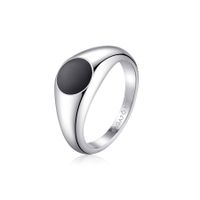 S'Agapõ Moderný oceľový prsteň pre mužov Ripple SRP36 59 mm