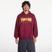 Φούτερ Thrasher Flame Logo Hood Dark Wine XL