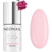 NEONAIL Cover Base Protein bázis lakk zselés műkörömhöz árnyalat Nude Rose 7,2 ml