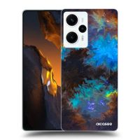 Silikónový prehľadný obal pre Xiaomi Poco F5 - Space