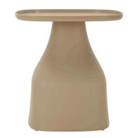 KONFERENČNÝ STOLÍK, béžová, plast, 48/48/50 cm