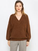 CAMAIEU Pullover Braun