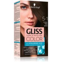 Schwarzkopf Gliss Color tartós hajfesték árnyalat 5-1 Cool Brown