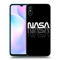 Silikónový čierny obal pre Xiaomi Redmi 9AT - NASA Triple