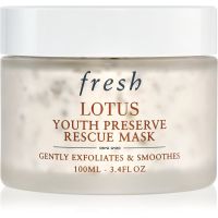 fresh Lotus Youth Preserve Rescue Mask Peelingmaske gegen die Alterung 100 ml