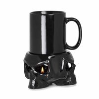 Set (Tasse+Ständer) ALCHEMY GOTHIC - Skull