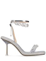 95mm Crystalized Bow Sandals