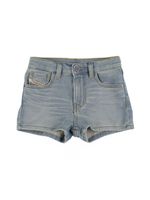 Cotton Denim Shorts
