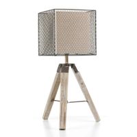 STOLNÁ LAMPA, E27, 36/36/64 cm