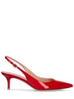 55mm Ribbon Patent Leather Pumps