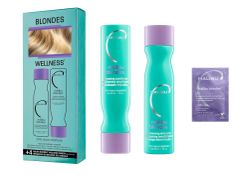 Sada pre žiarivú blond farbu Malibu C Blondes Wellness (49616) + darček zadarmo