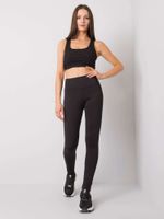 Női fekete sport leggings