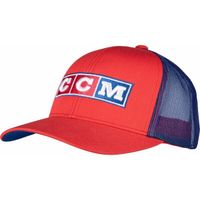 CCM MESHBACK TRUCKER TEAM CZECH Мъжка шапка с козирка, червено, размер