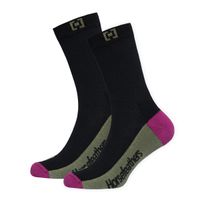 HORSEFEATHERS Ponožky Dea Crew - black BLACK velikost 5 - 7