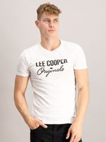 Lee Cooper Logo Majica bijela