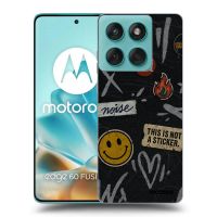 ULTIMATE CASE pro Motorola Edge 60 5G - STICKERS x TAGS