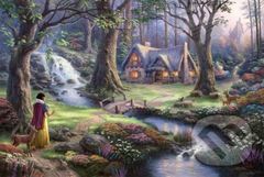 Snehulienka - Thomas Kinkade - puzzle z kategorie Maxi dílky