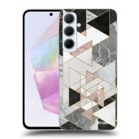 Silikónový čierny obal pre Samsung Galaxy A35 5G A356B - Light geometry