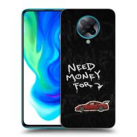 Silikónový čierny obal pre Xiaomi Poco F2 Pro - Track Mode
