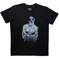 Herren T-Shirt Yungblud - Yungblud_Portrait BP - Black - ROCK OFF XL