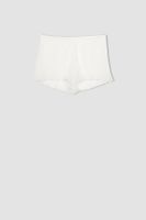 DEFACTO Fall in Love Bridal White Lace Shorts