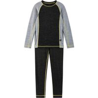 REIMA TAITOA Детски термо комплект, черно, размер