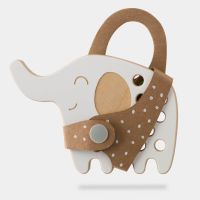 Milin Small Wooden Lacing Toy Elephant розвивальна іграшка 8,5 cm x 12,5 cm x 0,7 cm 1 кс