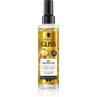 Schwarzkopf Gliss Oil Nutritive regeneráló balzsam a rakoncátlan és töredezett hajra 200 ml