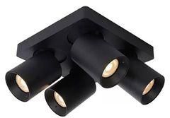 Stropní bodové LED svítidlo Lucide Nigel / 20 W / GU10/ černá