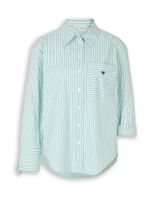 TOM TAILOR Bluza  petrol / menta / bijela