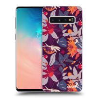 ULTIMATE CASE pro Samsung Galaxy S10 G973 - Purple Leaf
