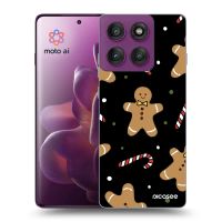 Silikónový čierny obal pre Motorola Edge 60 Pro - Gingerbread