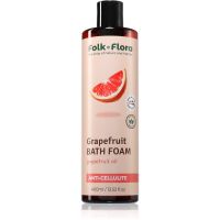 Folk & Flora Grapefruit пінка для ванни 400 мл