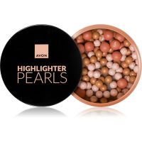 Avon Pearls rozjasňujúci trblietavé perly odtieň Rose Gold 28 g