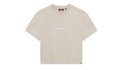 Dickies S/S Loretto W Tee Cement - Dámske - Tričko Dickies - Hnedé - DK0A4XBAC39 - Veľkosť: L