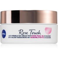 Nivea Rose Touch dnevna krema proti gubam 50 ml