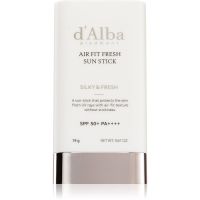 d'Alba Air Fit Fresh Sun Stick слънцезащитен крем в стик с успокояващ ефект SPF 50+ 19 гр.
