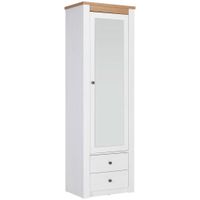 Landscape PREDSIEŇOVÁ SKRIŇA, biela, farba duba, farba smrekovca, 62,2/196,5/42,5 cm