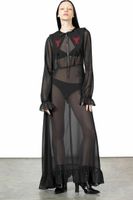 KILLSTAR - Damenkleid - Miss Thumberlina Maxi - Schwarz L
