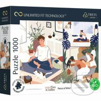 Jóga, mačky a káva: Pokoj v duši - puzzle z kategorie Zvířata