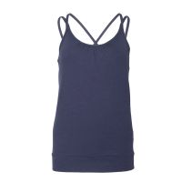 Bodhi Yamadhi Bodhi Yoga Yamadhi Spaghetti Top Tank Top, organikus pamut kék Méret: S