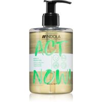 Indola Act Now! Repair reinigendes und nährendes Shampoo für das Haar 300 ml