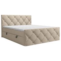 Carryhome AMERICKÁ POSTEĽ, 180/200 cm, taupe