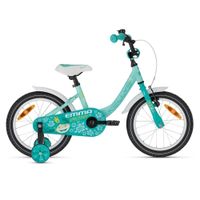 Dětské kolo KELLYS EMMA 16" 9,5" (100-110 cm) Menthol