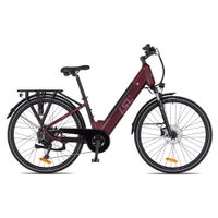 Městské elektrokolo inSPORTline ISL Eclion 648 Wh 28" - model 2026 18" (164-181 cm) Velour Red